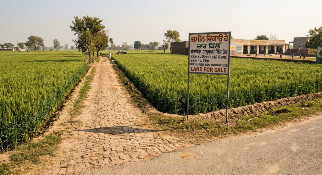 4 acre fattakhera to hakuwala road fron